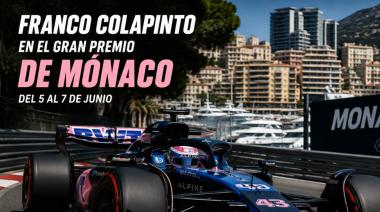 Colapinto llega a Mónaco en alza y busca seguir sumando protagonismo con Alpine
