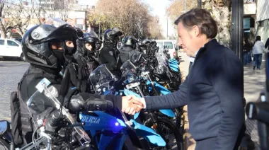 San Miguel incorporó 12 motos nuevas a su Policía Municipal