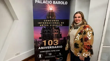 Patricia Saporiti obtuvo 3° puesto en Concurso Internacional de Artes Plásticas Palacio Barolo