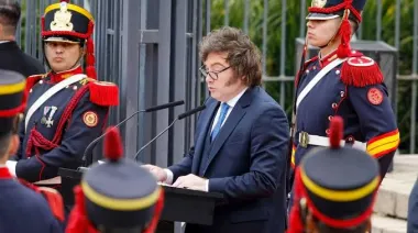 Milei recordó a San Martín y habló de “defender la libertad”