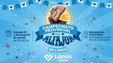 Lanús será sede del Campeonato Provincial del Alfajor
