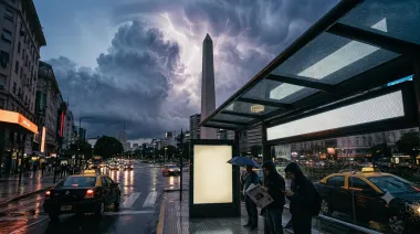 Santa Rosa adelanta su llegada: ¿Cuándo golpeará la tormenta en el AMBA?