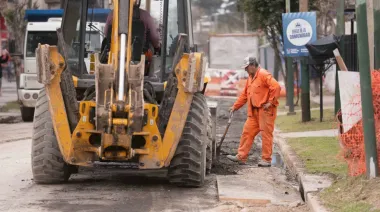 Llavallol avanza con una obra hídrica que beneficiará a vecinos de la zona