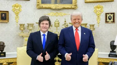 Milei inició una nueva visita a Washington con reuniones empresariales y un reconocimiento internacional