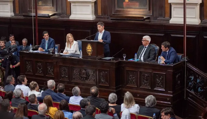 El gobernador Axel Kicillof dio inicio al período de sesiones ordinarias 2026