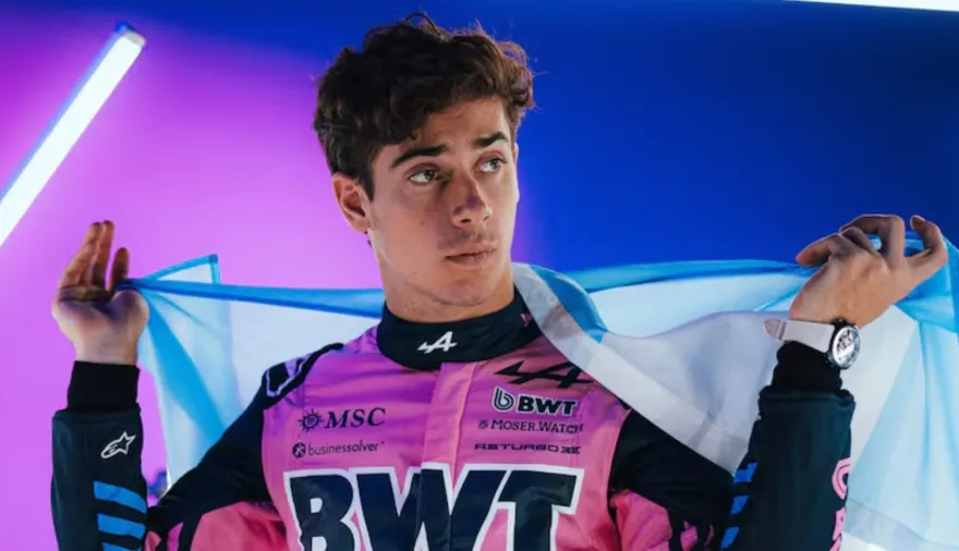 Colapinto, antes de su exhibición en Buenos Aires: “Me emociona”