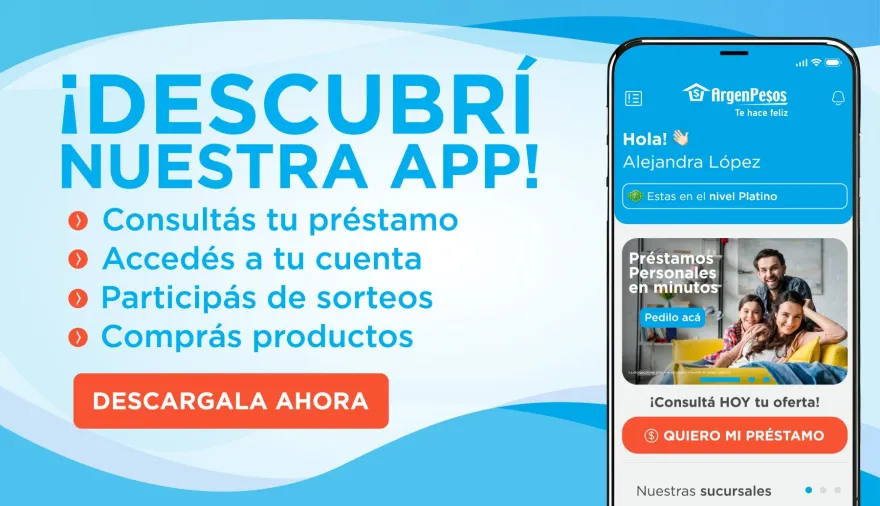 ArgenPesos impulsa el uso de su App con nuevos sorteos y beneficios exclusivos