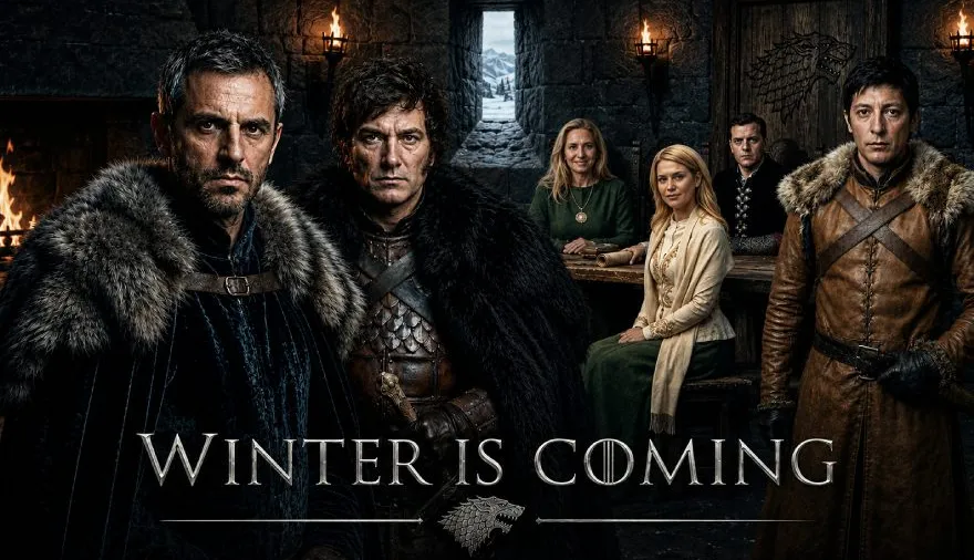 "Winter is coming”: el posteo de Santiago Caputo que reavivó la tensión en La Libertad Avanza