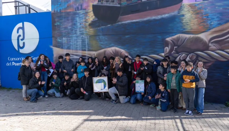 Educación ambiental en el Puerto de Dock Sud