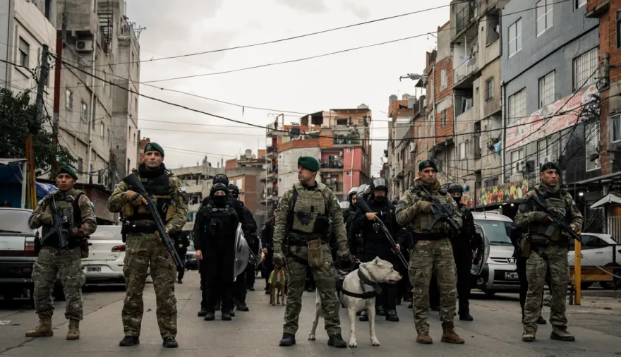 Operativo de saturación en el Bajo Flores: incautaron drogas y cerraron tres chatarrerías clandestinas
