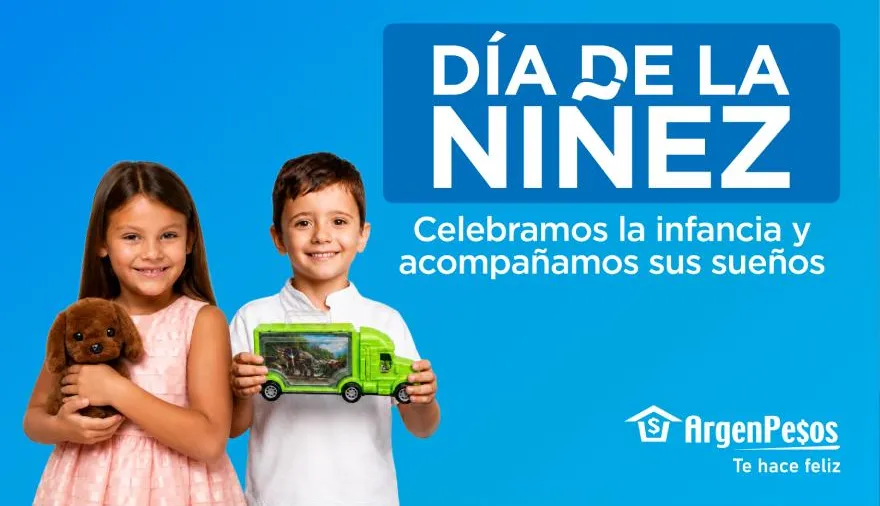 ArgenPesos celebra el Día de la Niñez y reafirma su compromiso con el bienestar de las familias