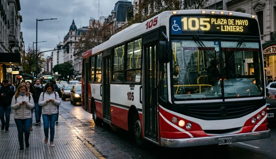 Derrumbe del transporte en el AMBA: se perdieron más de 1,6 millones de viajes diarios y la demanda cayó hasta un 31%