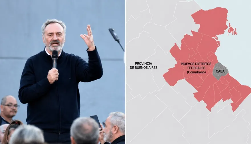 Proponen separar al Conurbano de la Provincia: cómo sería el proyecto que plantea 27 distritos federales
