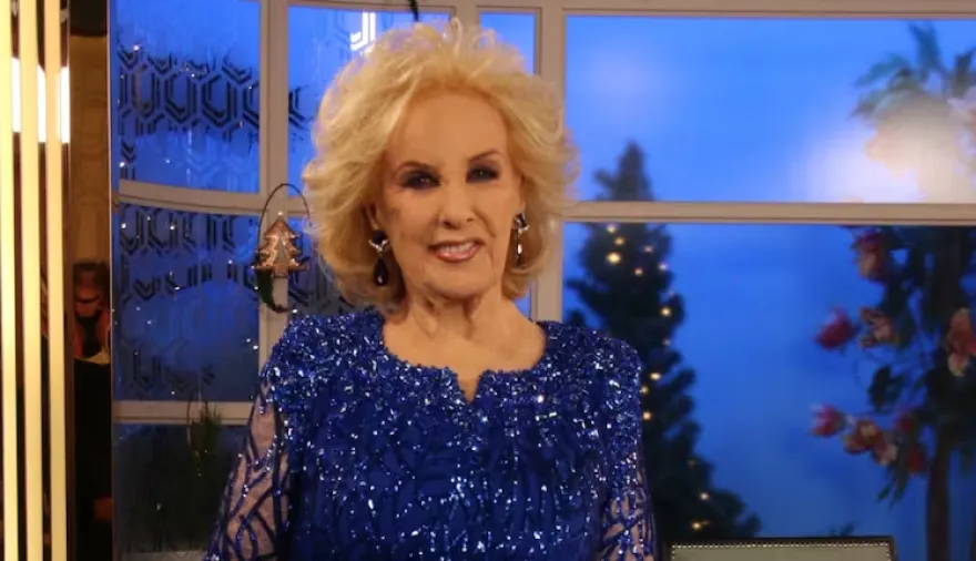 Mirtha Legrand evoluciona favorablemente y continúa internada en el Mater Dei