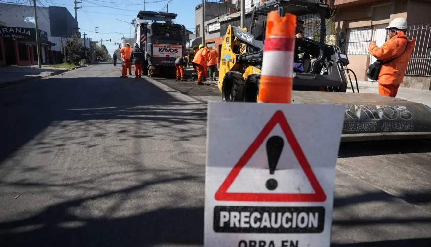 San Miguel avanza con la segunda etapa de repavimentación de la avenida Gaspar Campos