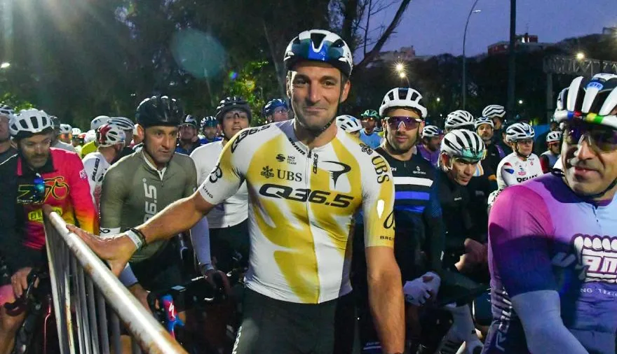 Con Lionel Scaloni como protagonista, más de 3.500 ciclistas participaron del Gran Fondo Buenos Aires