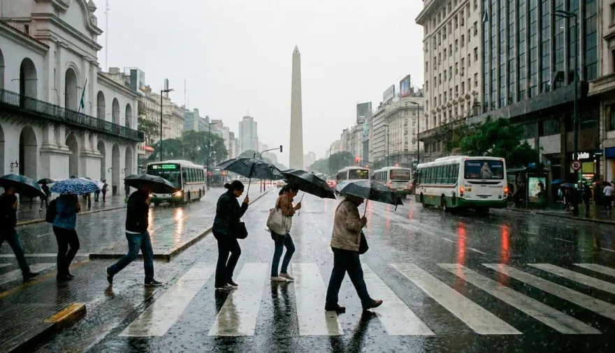 El mal tiempo seguirá en el AMBA durante los próximos días: cuándo volverá a mejorar