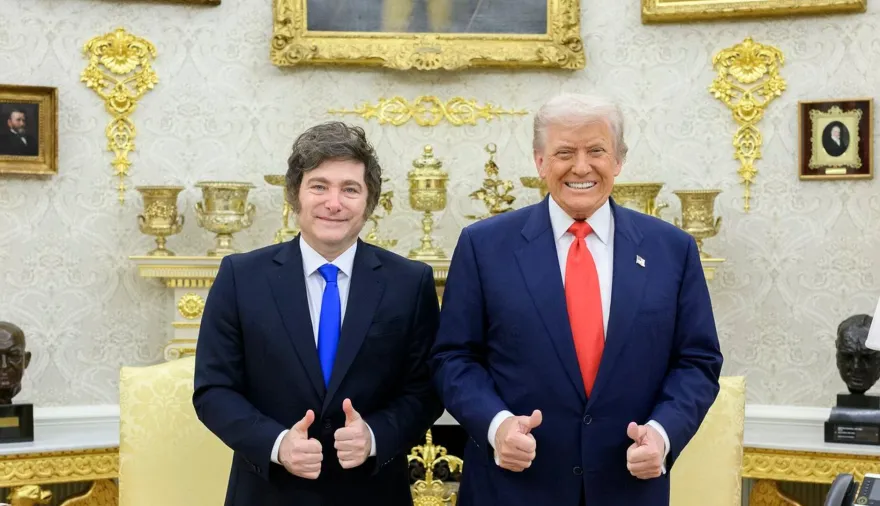 Milei inició una nueva visita a Washington con reuniones empresariales y un reconocimiento internacional