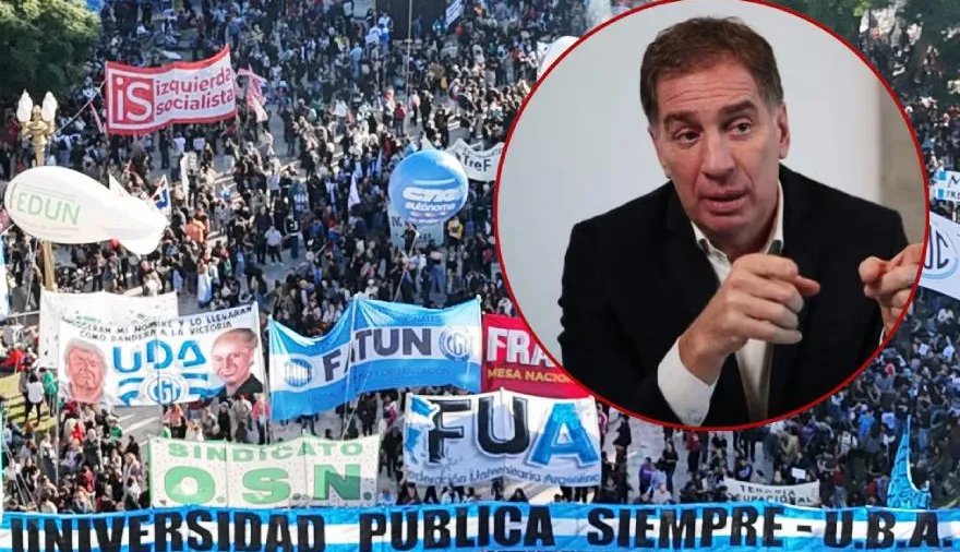 La Justicia sancionó a Diego Santilli por incumplir la cautelar sobre el financiamiento universitario