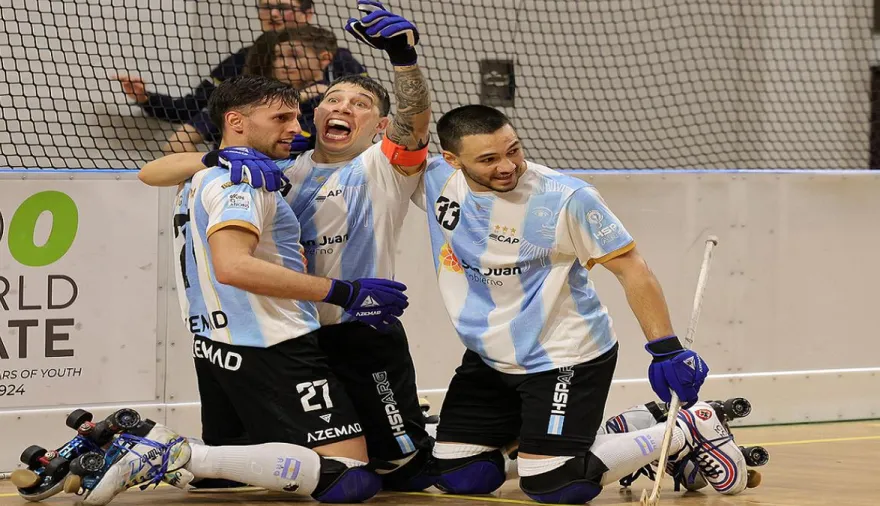 Argentina eliminó a España y se metió en la final del Mundial de hockey sobre patines