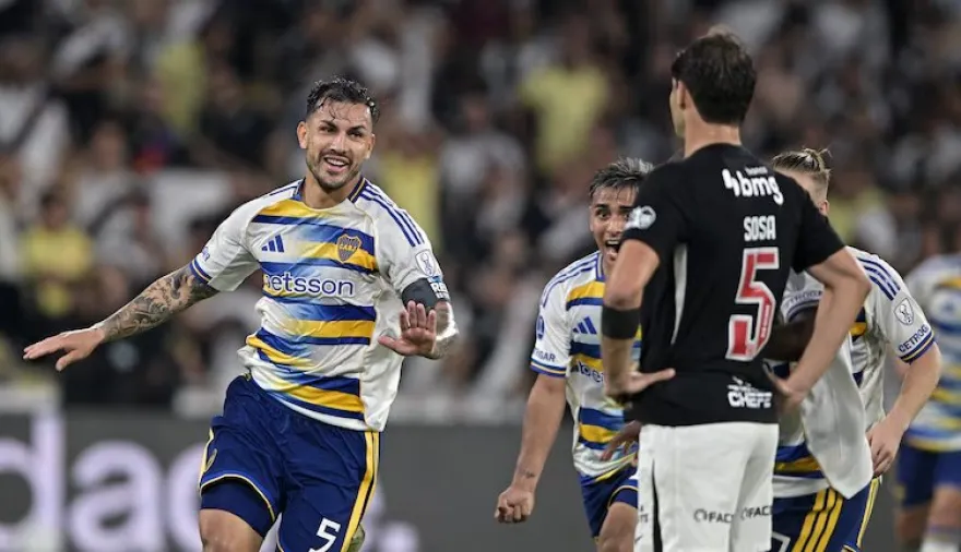 Con un golazo de Paredes, Boca eliminó a Vasco da Gama y jugará la final de la Sudamericana