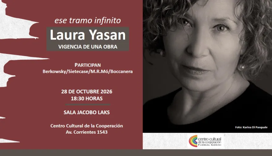 Reconocerán la trayectoria y el legado literario de Laura Yasan