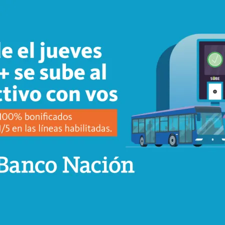 El Banco Nación, primero en pagos con QR en transporte público
