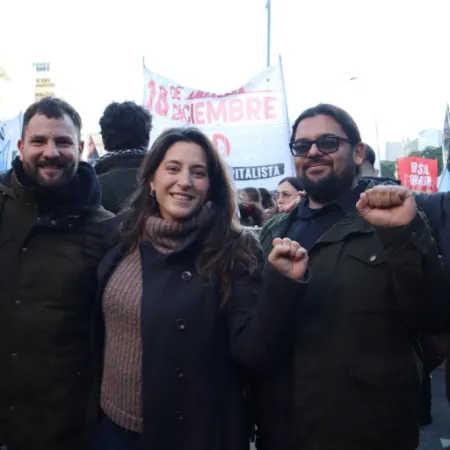 Manuela Castañeira presentó las candidaturas del Nuevo MAS en la provincia de Buenos Aires