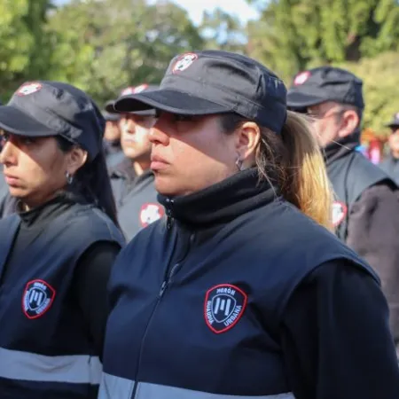 Morón presentó su nueva Guardia Urbana Municipal