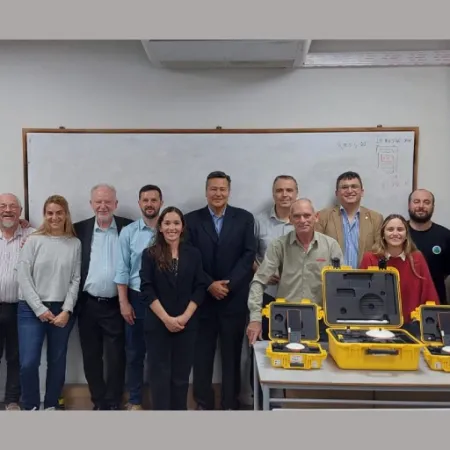 Importante donación del CPA al Departamento de Agrimensura de la UNLP