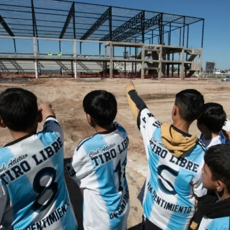 El Polideportivo Lionel Messi de La Matanza está cada vez más cerca