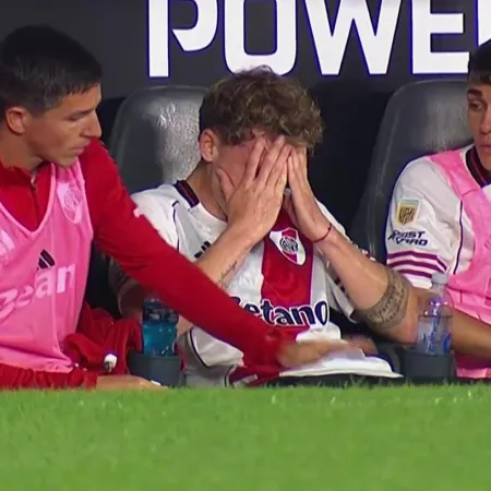 Colidio sufrió un desgarro y se pierde el Superclásico: otro golpe para un River en crisis