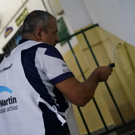 Más de 170 escuelas renovadas en San Martín gracias al trabajo solidario antes del inicio de clases