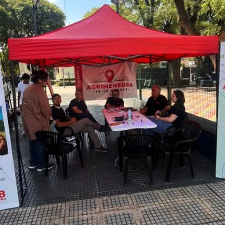 San Justo: vecinos participaron de una jornada de asesoramiento gratuito del programa “Agrimensura en tu Barrio”