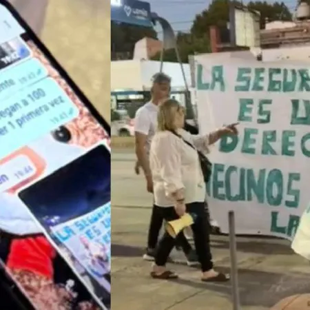 Julián Álvarez denunció “operaciones” de Diego Kravetz tras una protesta por inseguridad