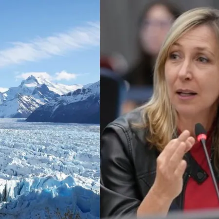 Duras críticas de Bregman al oficialismo por la reforma de la Ley de Glaciares