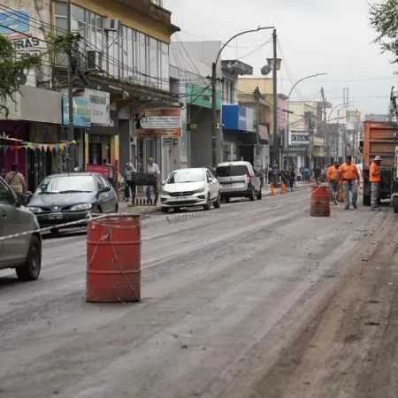 San Miguel renueva la Av. Senador Morón en la zona de la estación Bella Vista