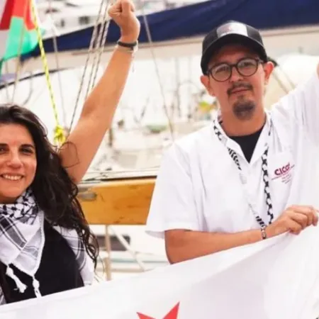 Denuncian que fuerzas israelíes secuestraron a Cele Fierro y otros tripulantes de la Flotilla Sumud Global