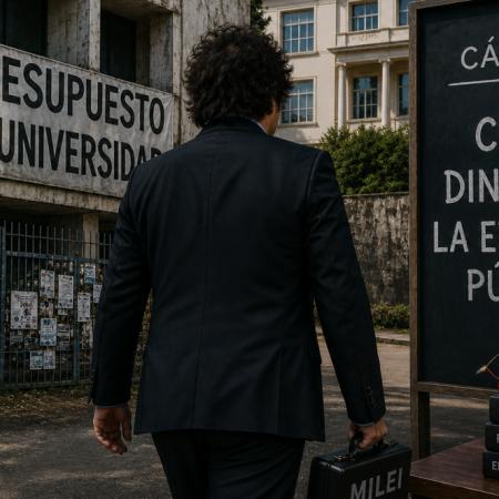 Milei en UdeSA: cuando el poder convierte el desprecio en mensaje