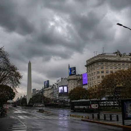Semana con buen tiempo al inicio y lluvias hacia mitad en el AMBA