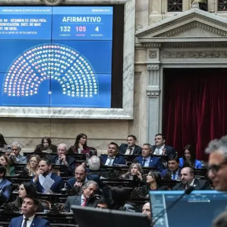 Diputados dio media sanción al proyecto del Gobierno para recortar subsidios al gas por zona fría