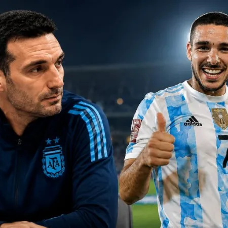 La Selección Argentina mantiene en alerta a Emiliano Buendía ante una posible baja para el Mundial