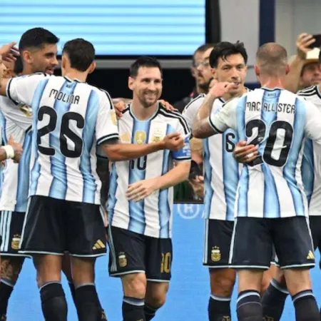 Con un doblete de Messi, Argentina venció a Austria y se clasificó a los 16avos de final