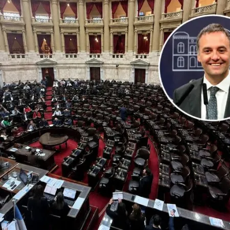 Con apoyo del PRO y la UCR, el Gobierno frenó una sesión contra Adorni