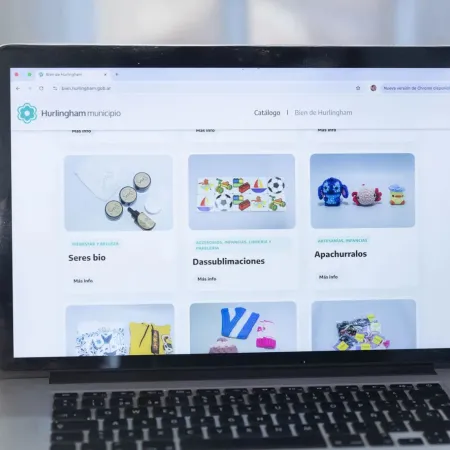Hurlingham creó una plataforma para promover el trabajo de emprendedores del distrito