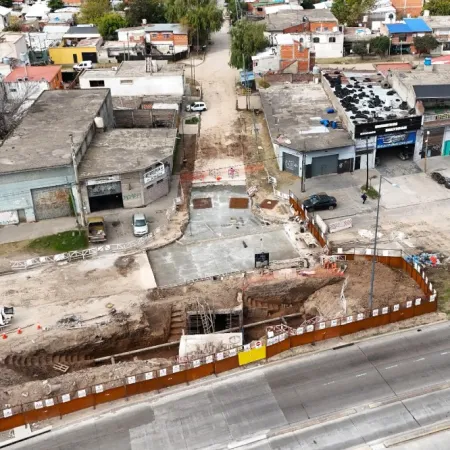 Avanza la obra hidráulica del Arroyo Dupuy que beneficiará a miles de familias de La Matanza