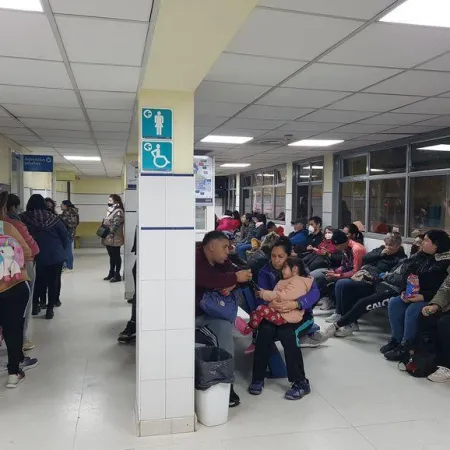 Las guardias empiezan a descomprimirse, pero las internaciones por enfermedades respiratorias siguen en aumento