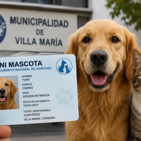 En Córdoba, perros y gatos ya tienen su propio documento de identidad