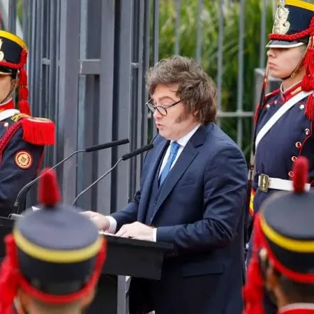 Milei recordó a San Martín y habló de “defender la libertad”