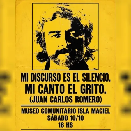 Isla Maciel inaugura una muestra dedicada a Juan Carlos Romero, referente del arte político argentino